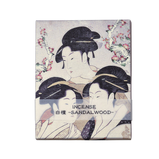 日本画インセンス 美人画 白檀