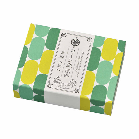 お香コーン型10個入り 青柳