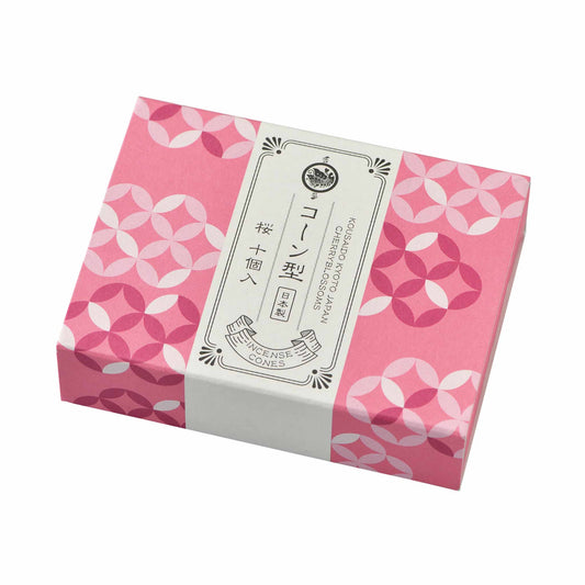 お香コーン型10個入り 桜