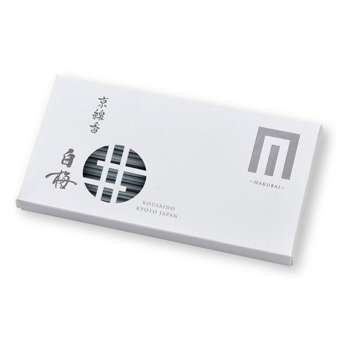 香彩堂の商品。三種香之図シリーズの白梅の香り。