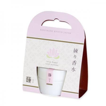 花の練り香水 蓮