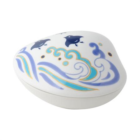 貝合わせ香皿 千鳥