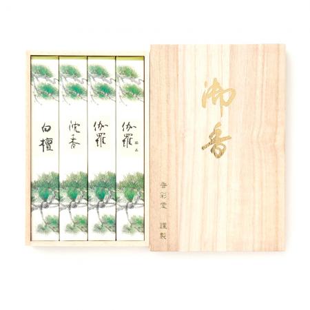 ギフトセット(白檀・沈香・伽羅・伽羅極品)
