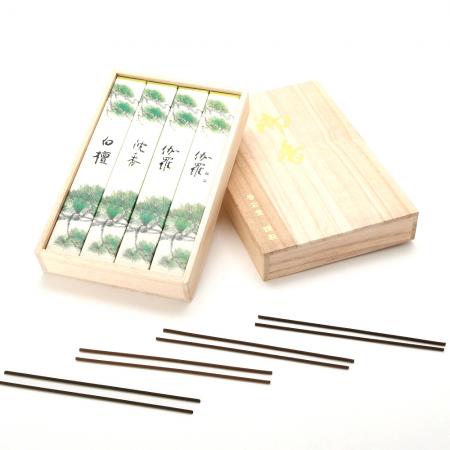 ギフトセット(白檀・沈香・伽羅・伽羅極品)