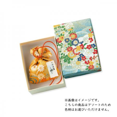 匂い袋 金襴(大) 禅 友禅紙箱入り