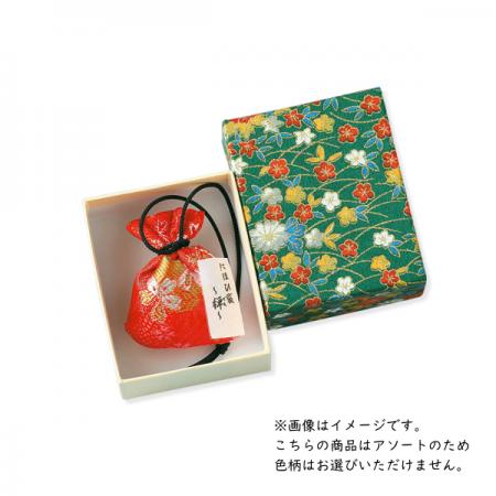 匂い袋 金襴(中) 禅 友禅紙箱入り