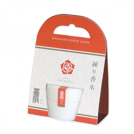 花の練り香水 薔薇