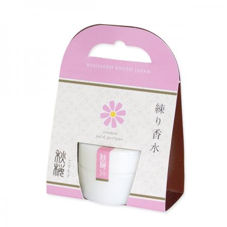 花の練り香水 秋桜