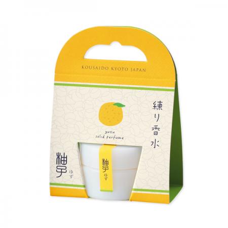 果実の練り香水 柚子