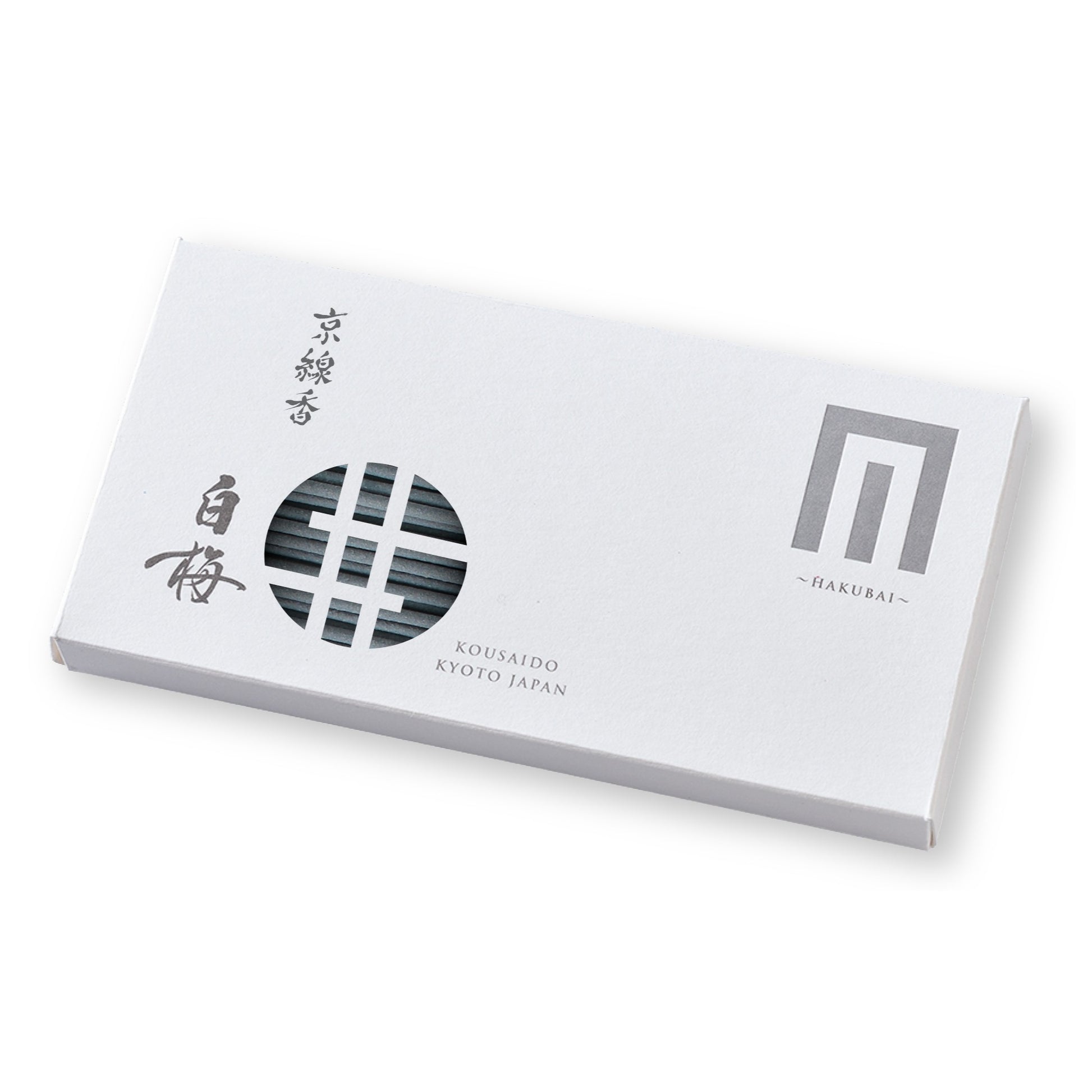 香彩堂の商品。三種香之図シリーズの白梅の香り。