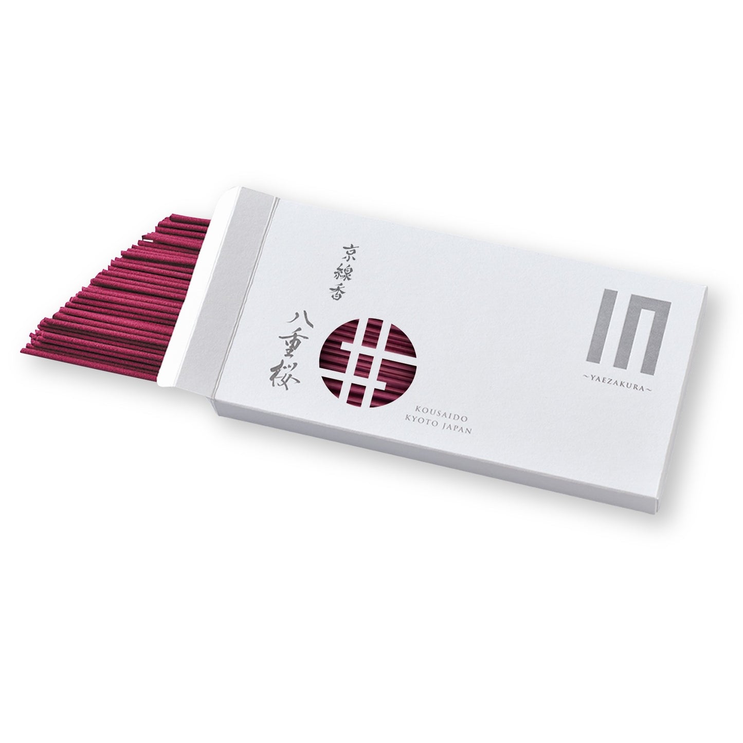 香彩堂の商品。
三種香之図シリーズのうち八重桜の香り。