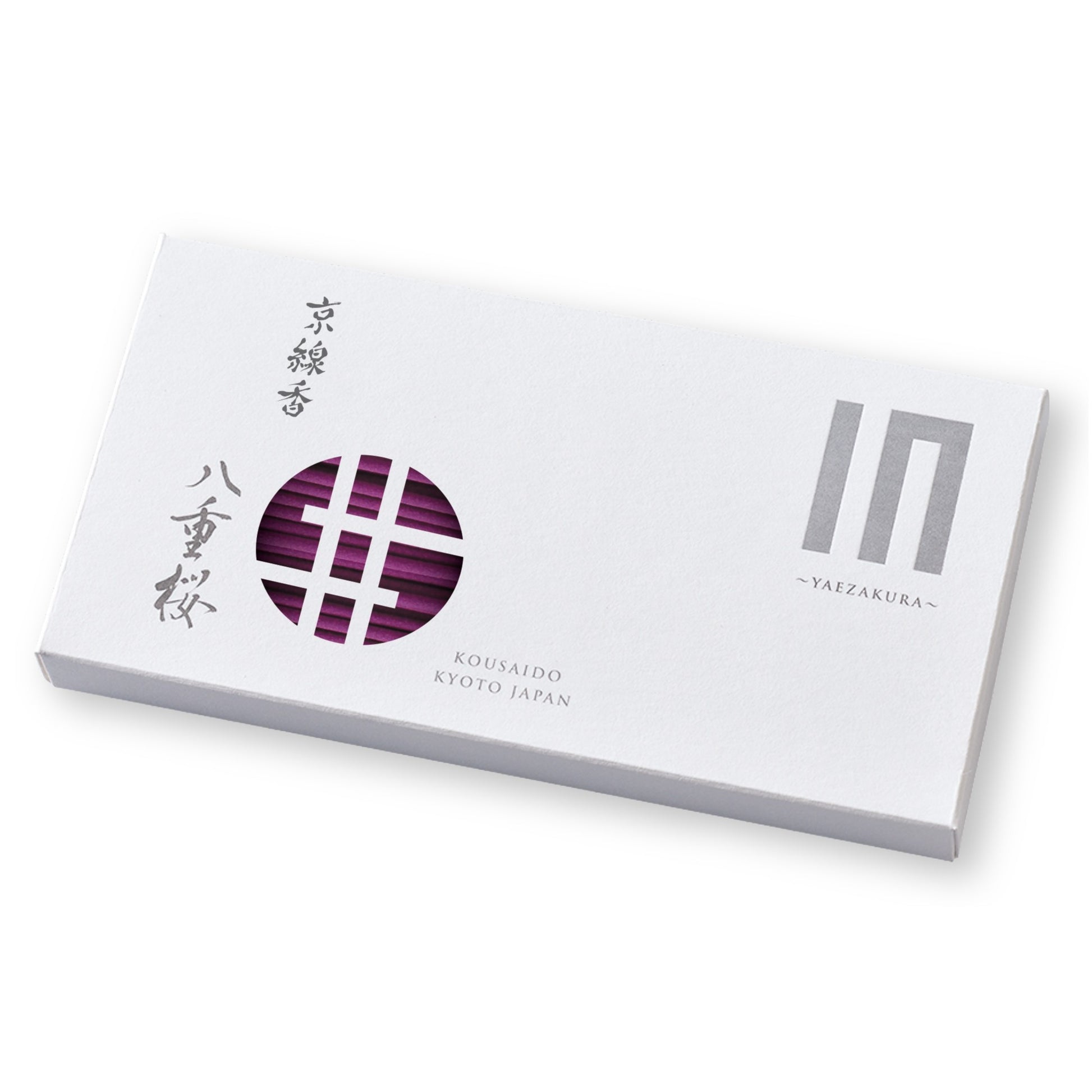 香彩堂の商品。
三種香之図シリーズのうち八重桜の香り。